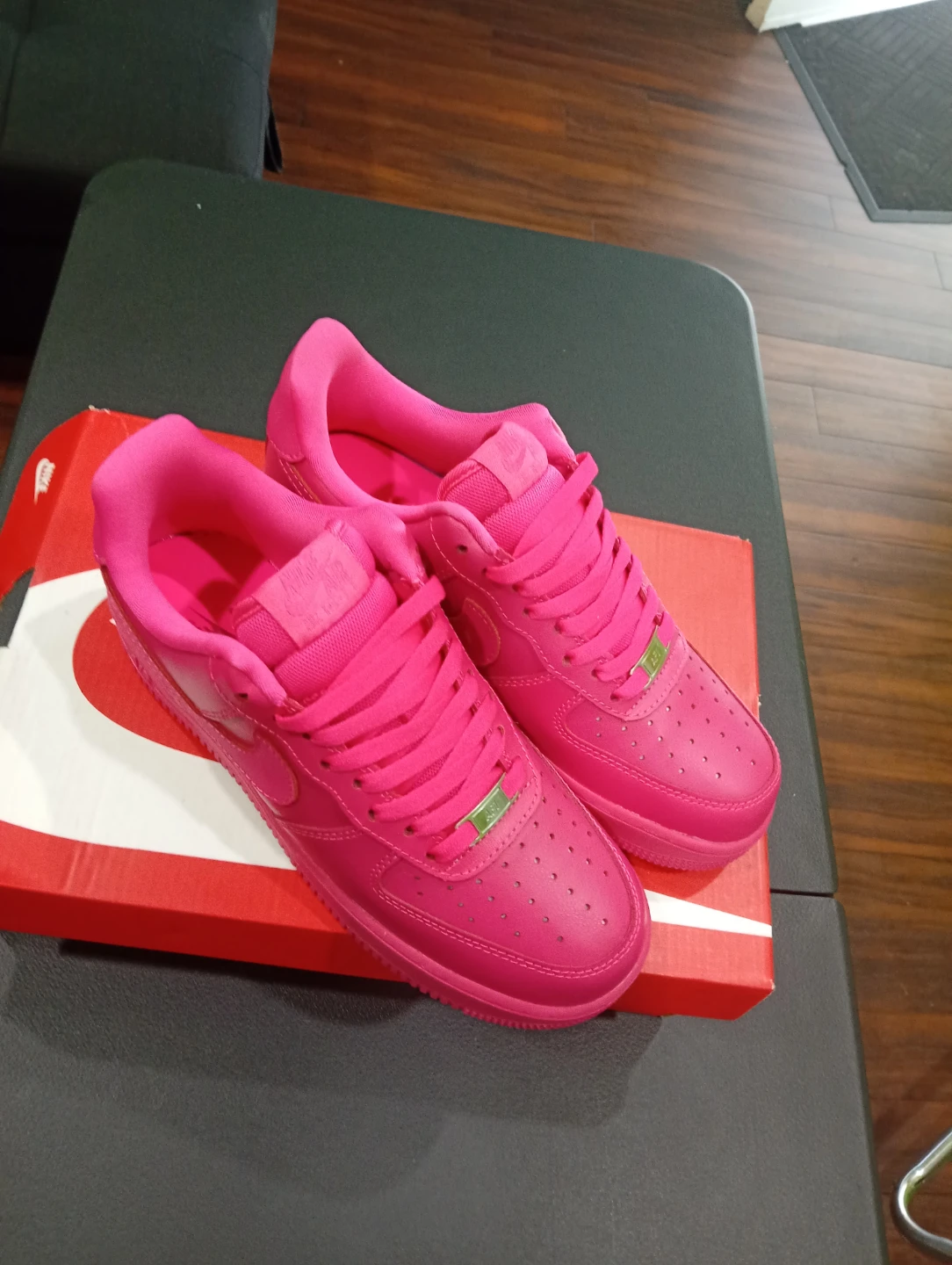 Nike Air Force 1 Pink Sneakers women's size 8.5 - photo 4