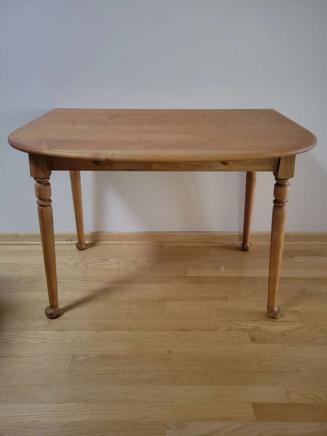Wooden Drop-Leaf Dining Table
