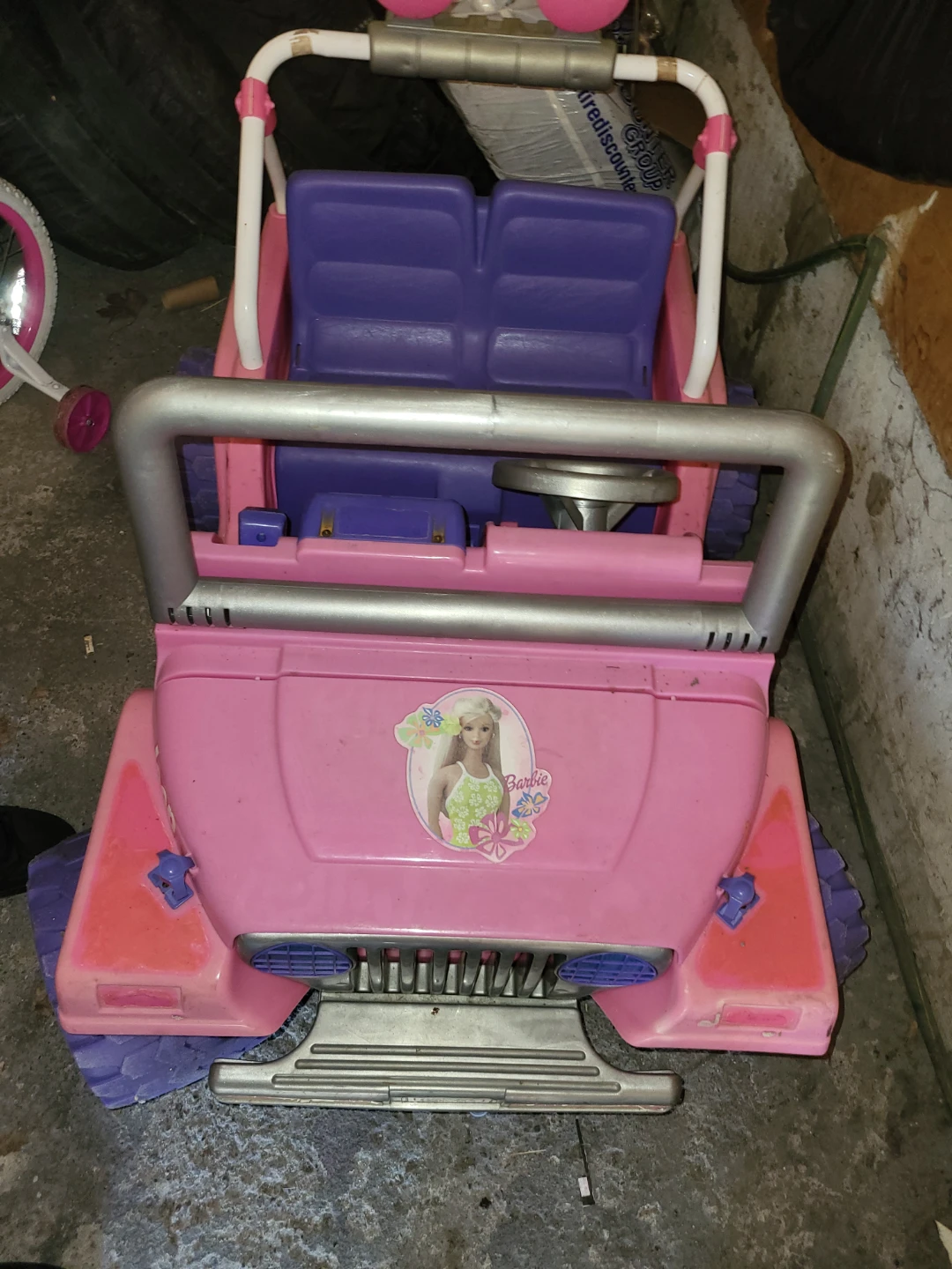 Barbie Jeep Ride-on Toy