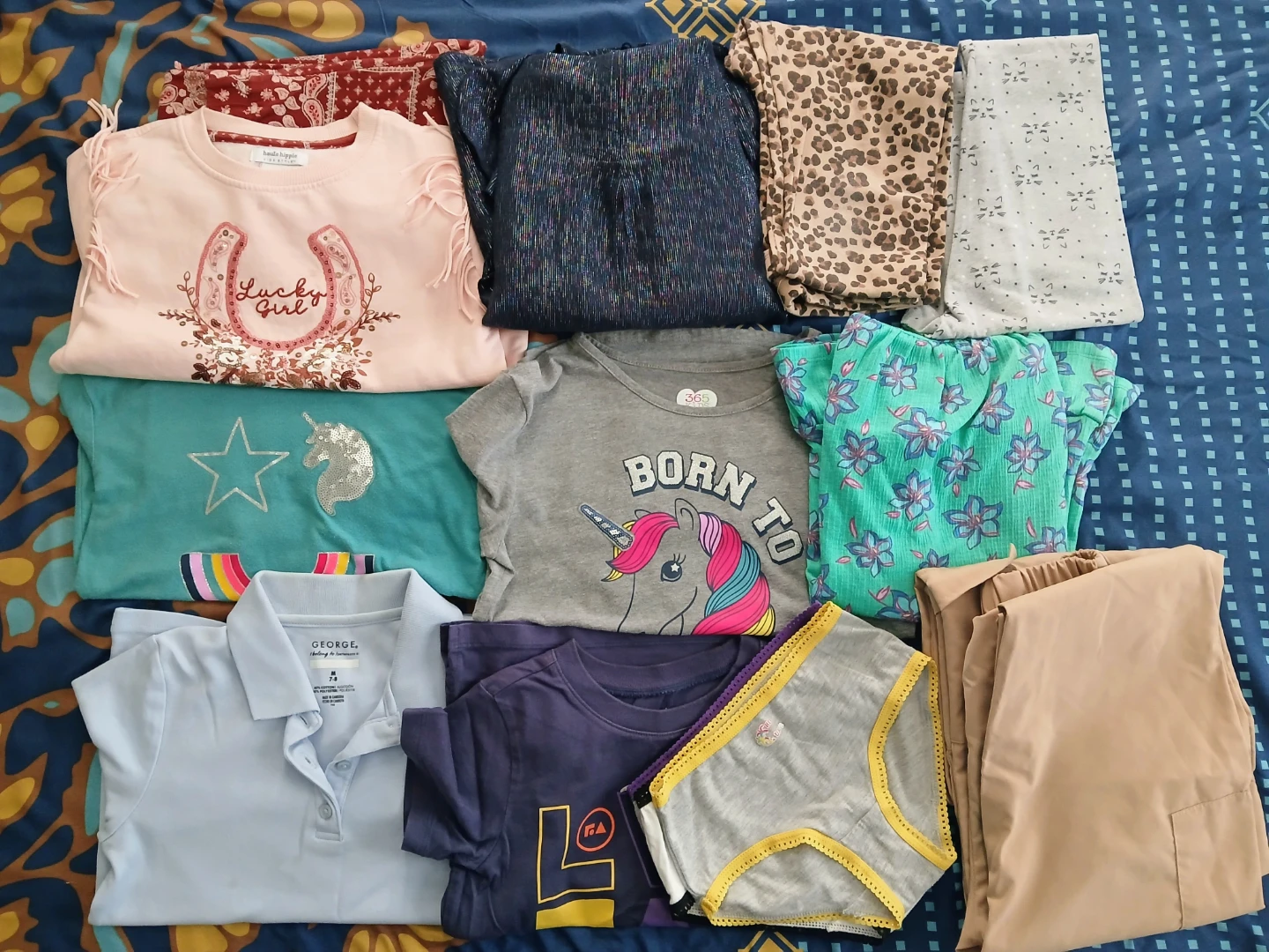 Girls Assorted Clothing Bundle -7/8