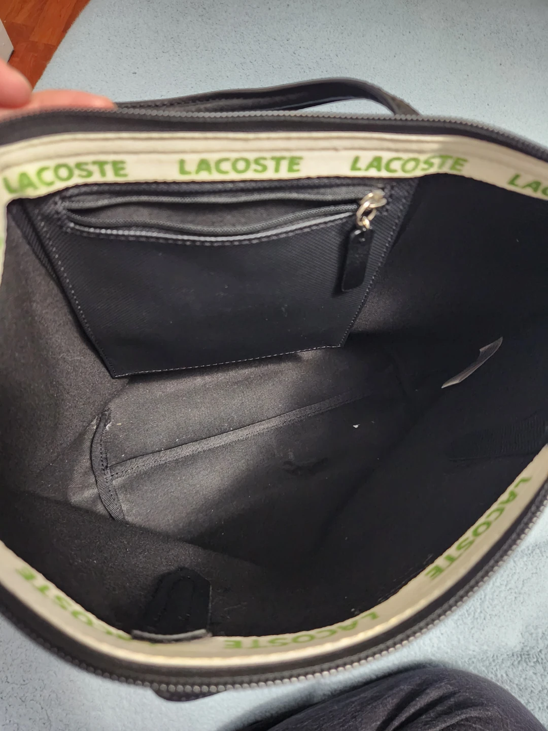 Lacoste Black Tote Bag - photo 2