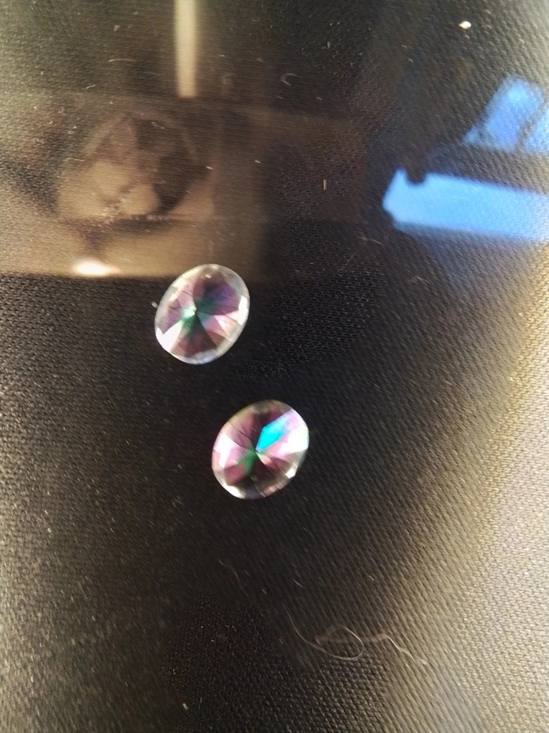 STUNNING 3.18 Carat Match-Pair Natural Mystic Topaz Gemstones - photo 3