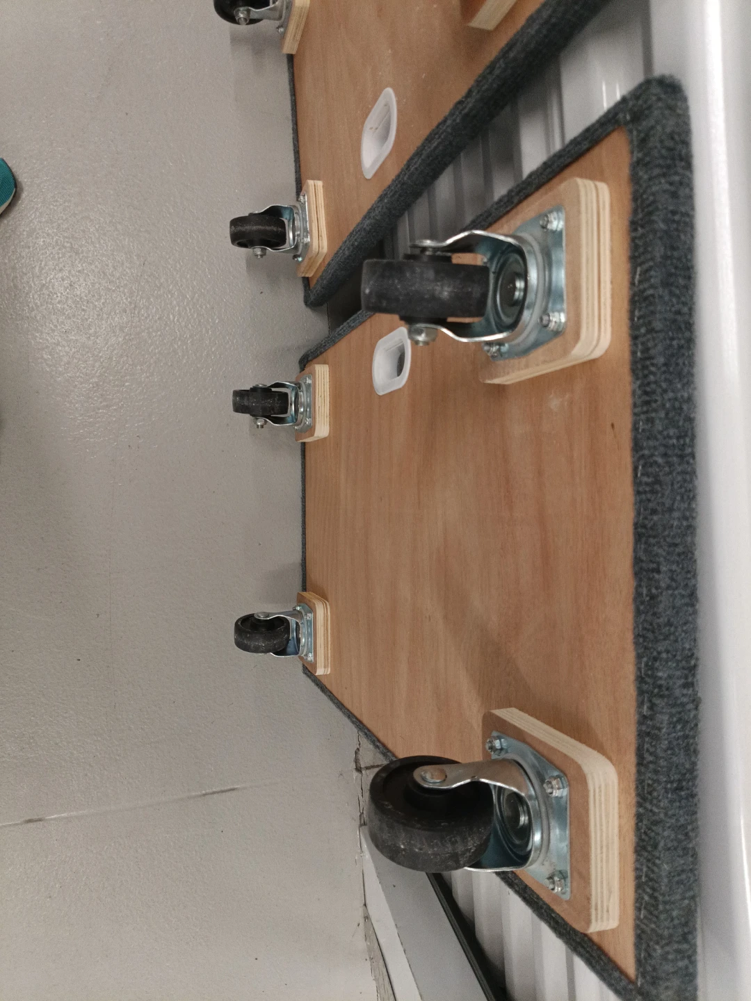 Pair of Plywood Dollies with Casters - photo 4