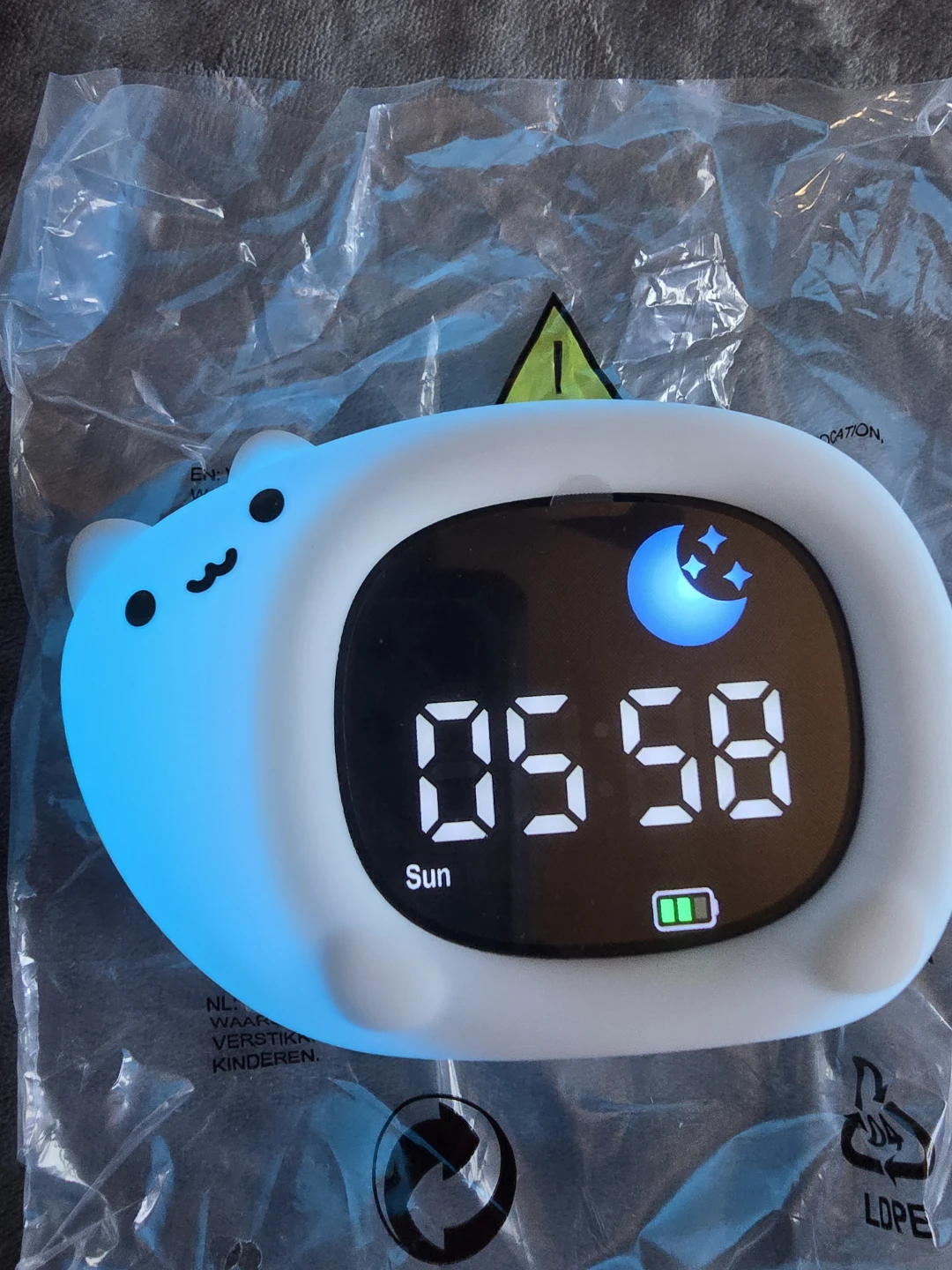 Kids Sleep Trainer Clock Lamp - photo 4