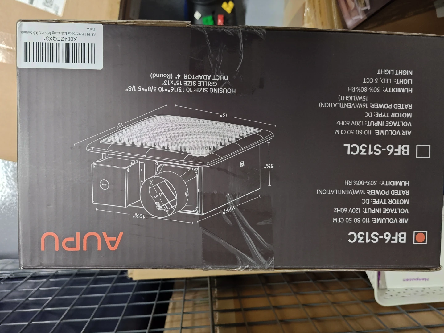 Bathroom Exhaust Fan BF6-S13C - photo 5