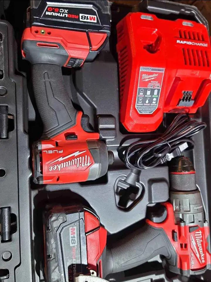 Milwaukee M18 Fuel Drill and Impact Driver Combo Kit - photo 2
