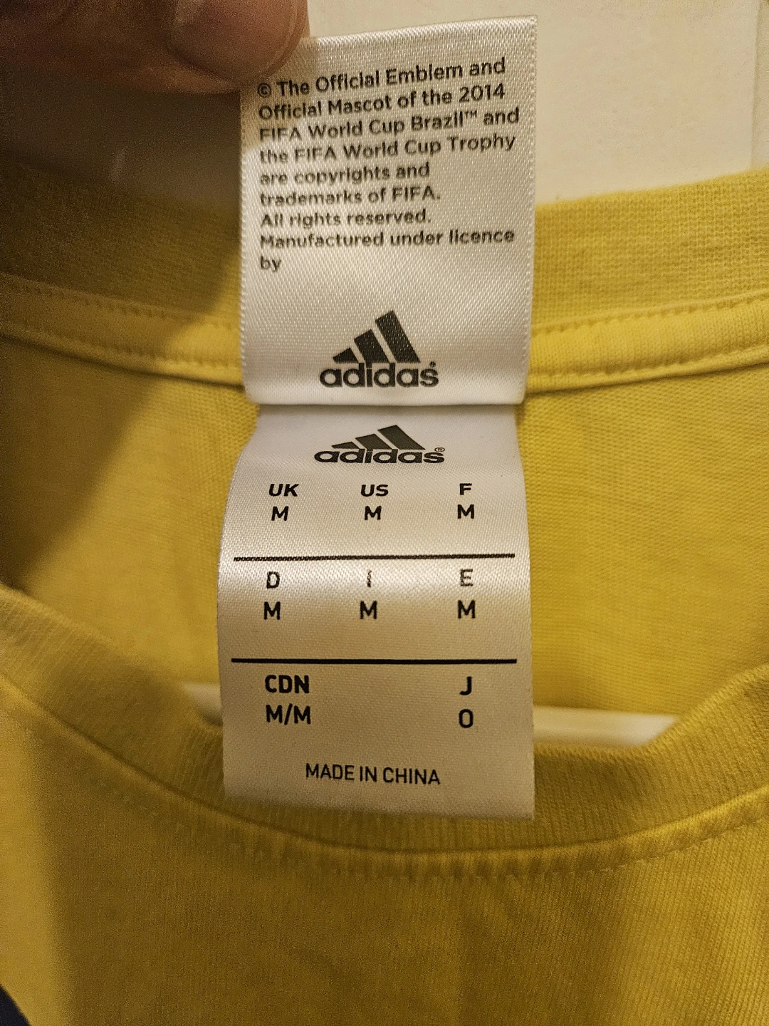 Adidas FIFA World Cup Brazil 2014 T-Shirt - photo 4