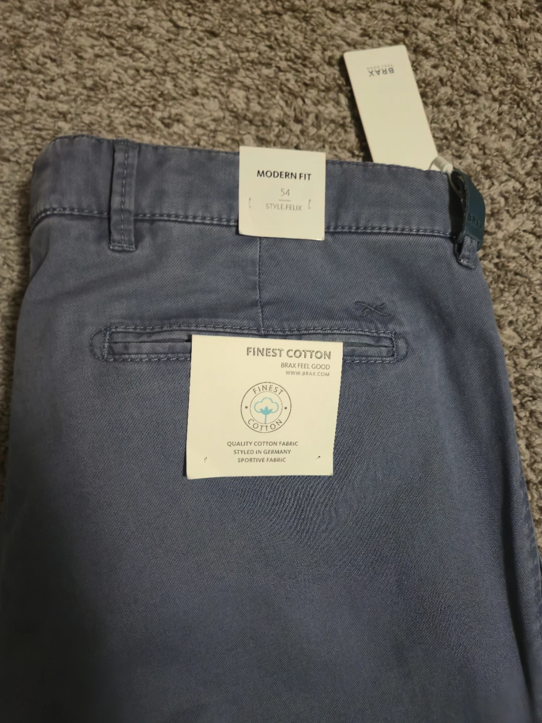 NWT BRAX Men’s "Style Felix" Pants - Size 38/34 - photo 2
