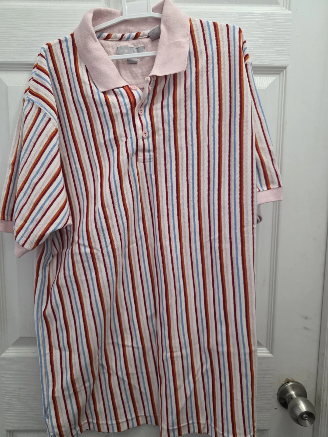 Koman Jeans Striped Polo Shirt - photo 3