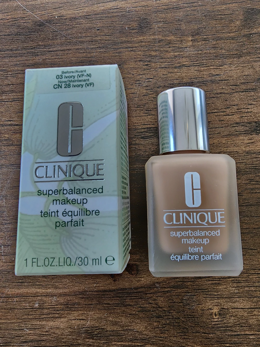 Clinique Superbalanced Makeup Foundation – Shade CN 28 Ivory 🏈