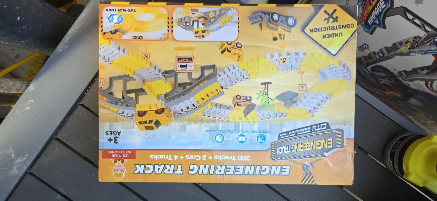 Create A Road Engineering Track Car Set