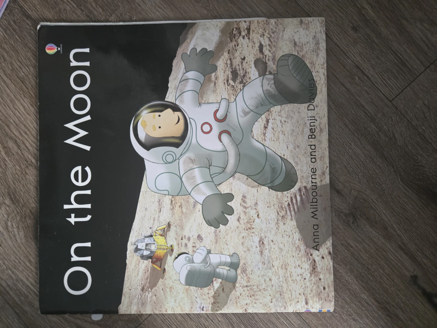 On the Moon book by Usborne 🏈