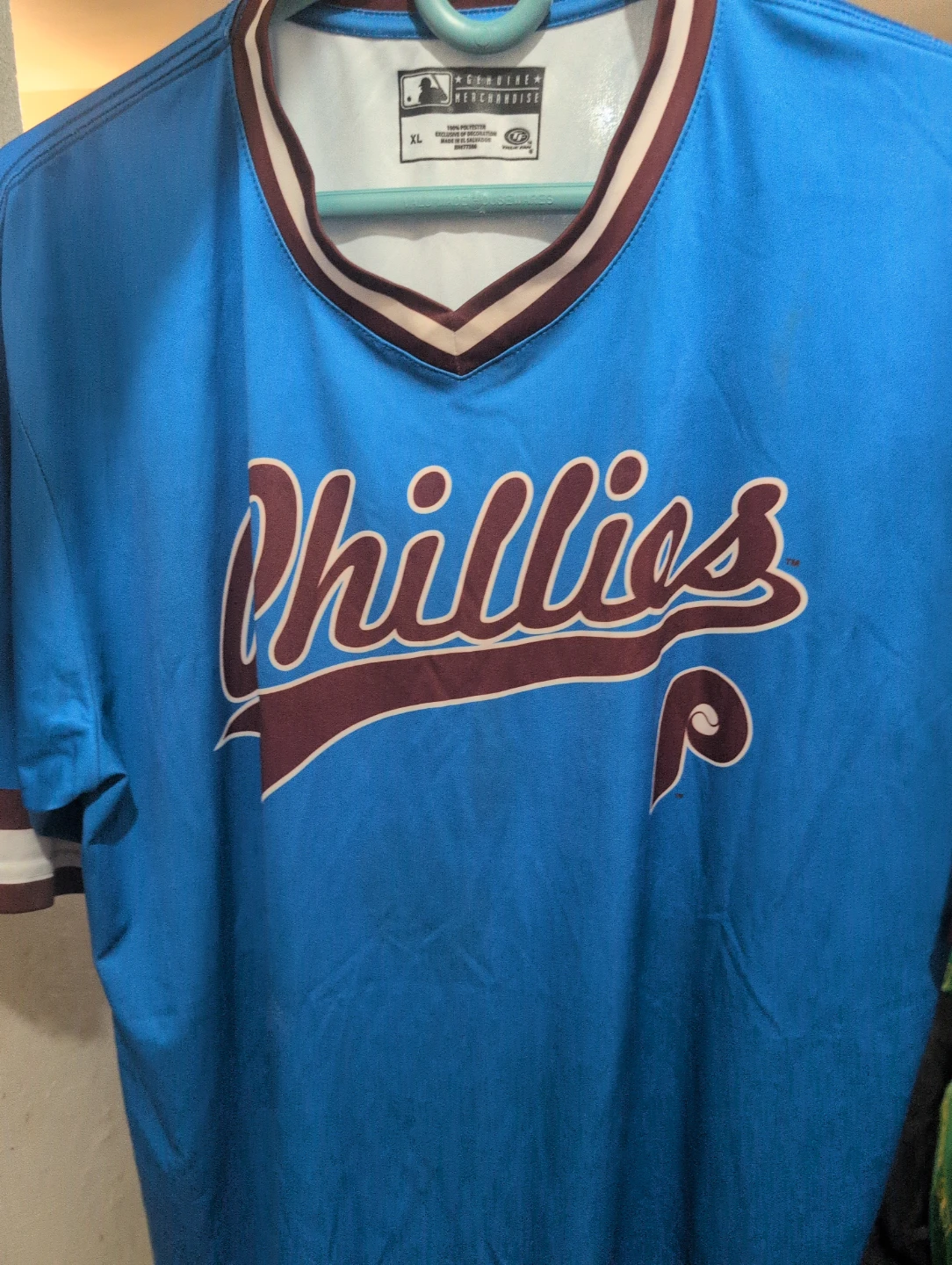 Philadelphia Phillies Blue Jersey XL