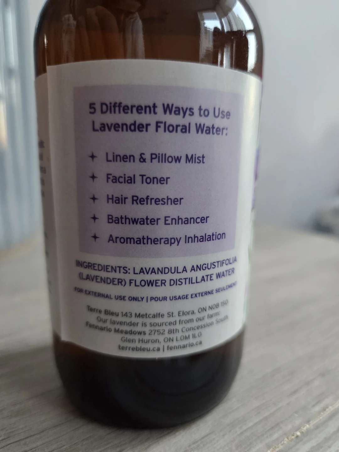 Terre Bleu Lavender Floral Water - photo 3
