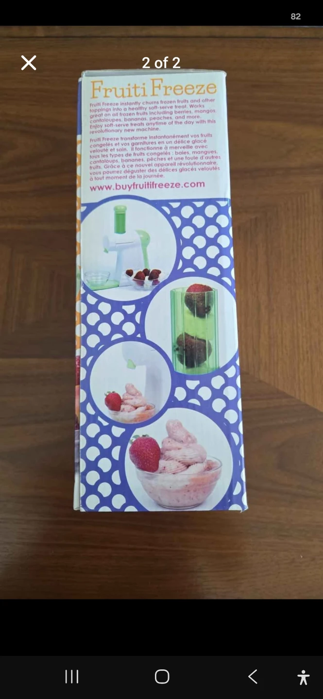 Viatek Fruiti Freeze Soft-Serve Maker - photo 2
