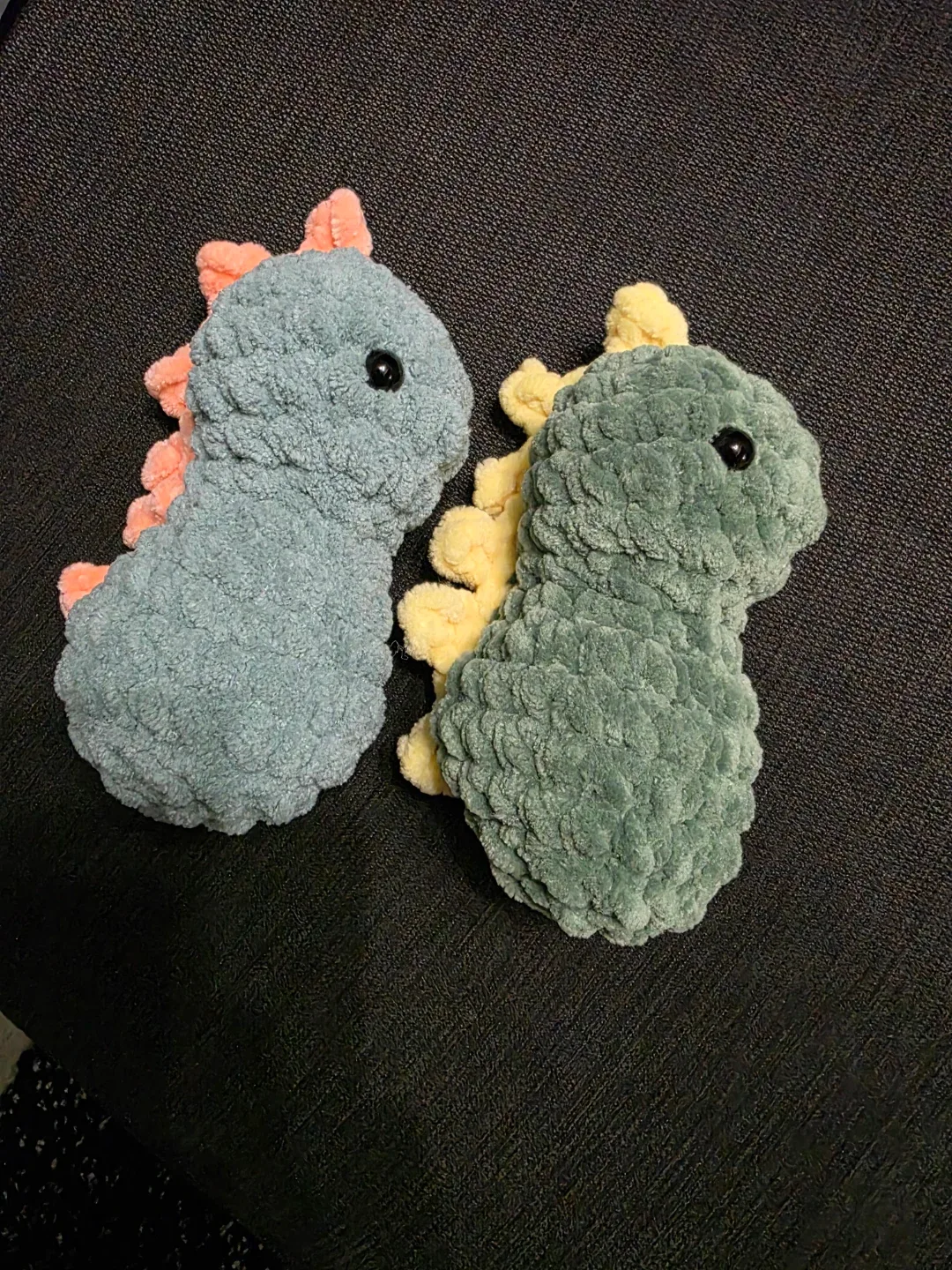 Hamdmade Crochet Amigurumi Small Dinosaur Plushie ($15 each)