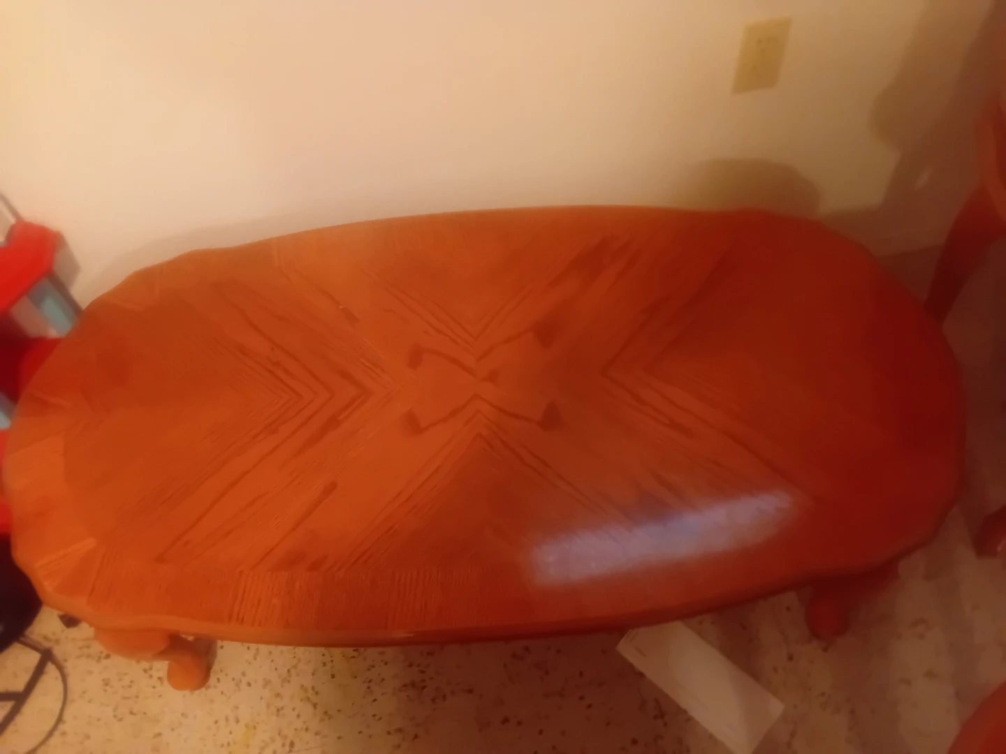 Vintage Wooden Coffee and End Table Set