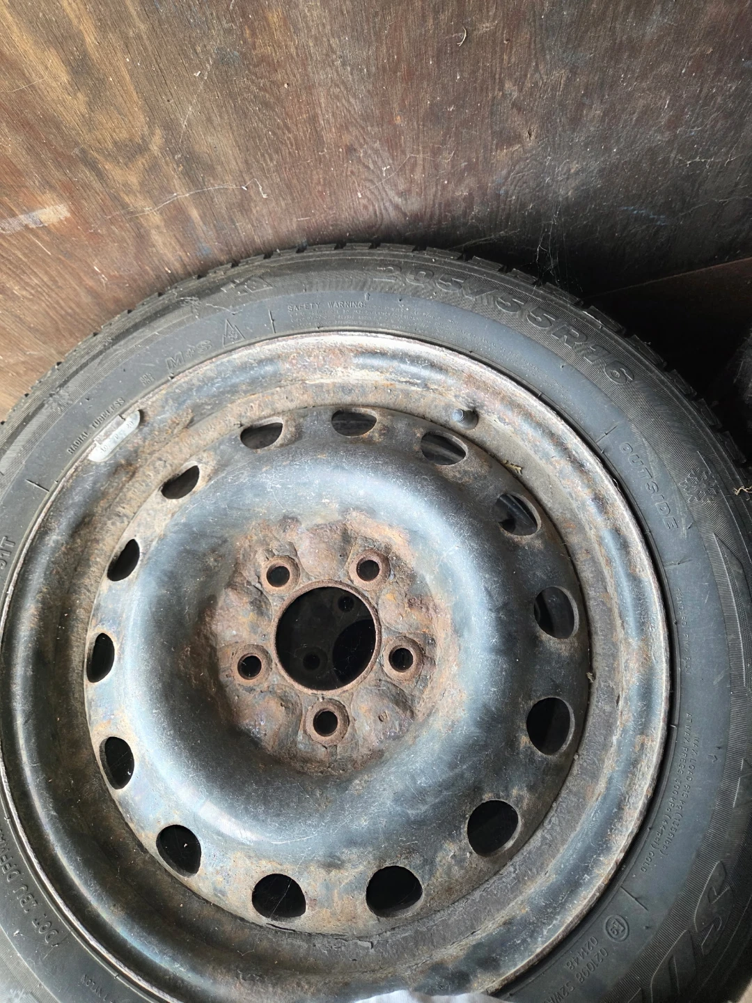 205/55R16 Winter Tires with Steel Rims
