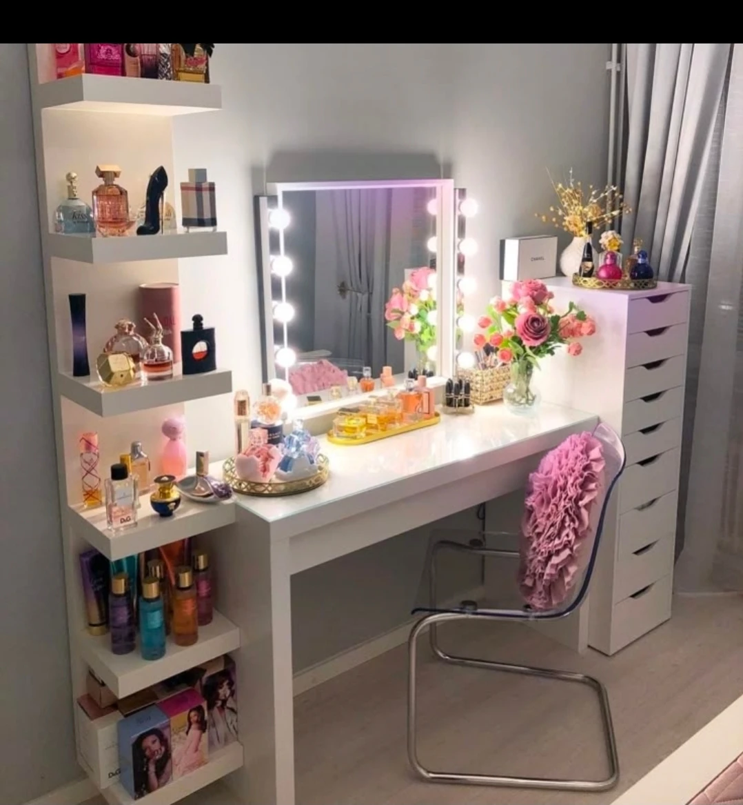 White Vanity Dressing Table
