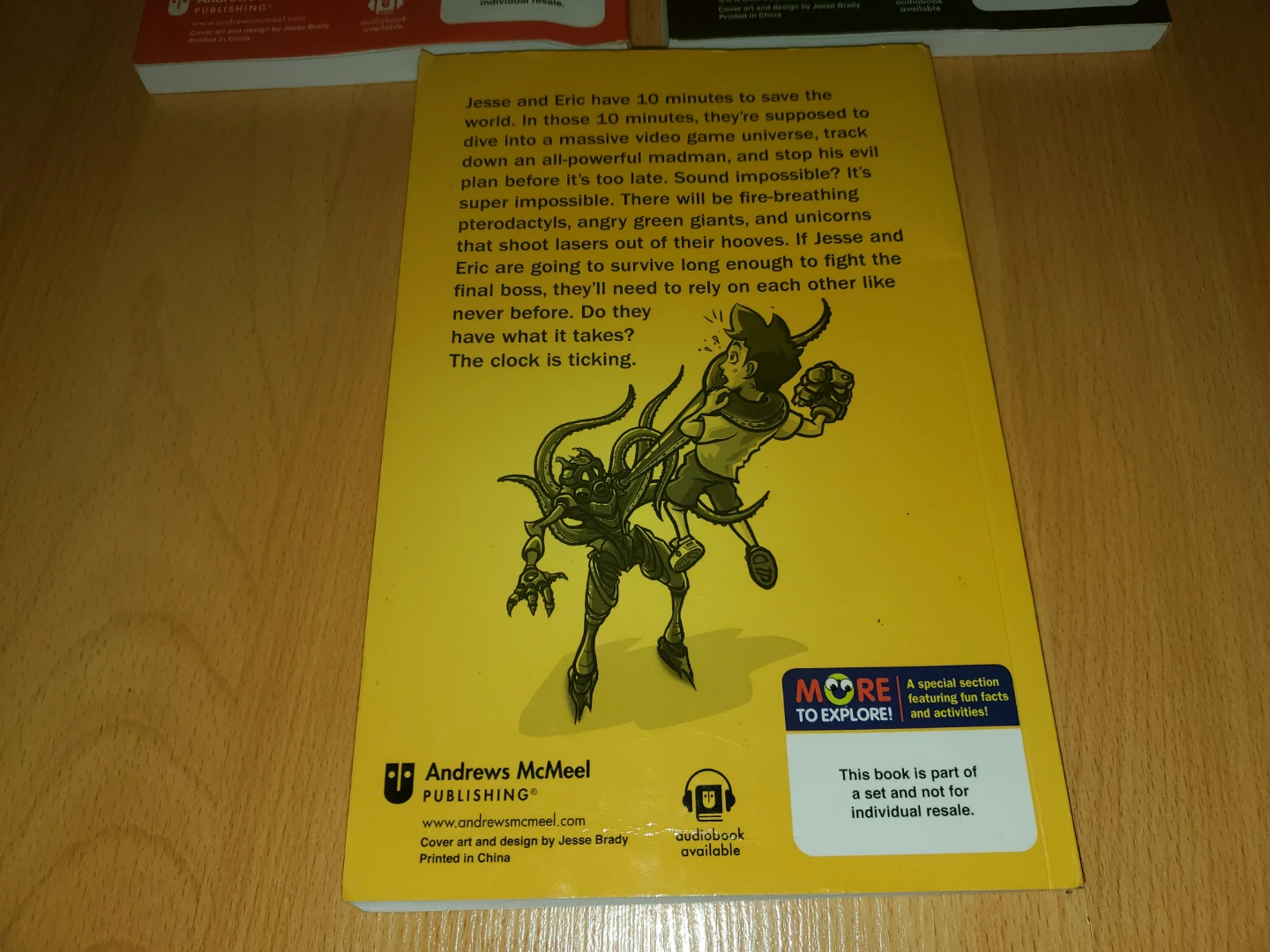 ($5 each) 3 Trapped in a Video Game Books by Dustin Brady - photo 5