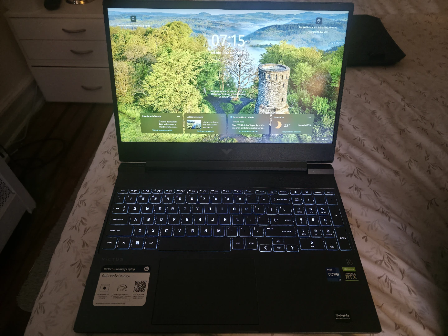 Intercambio -  HP Victus Gaming Laptop i7-12650H 16GB RAM