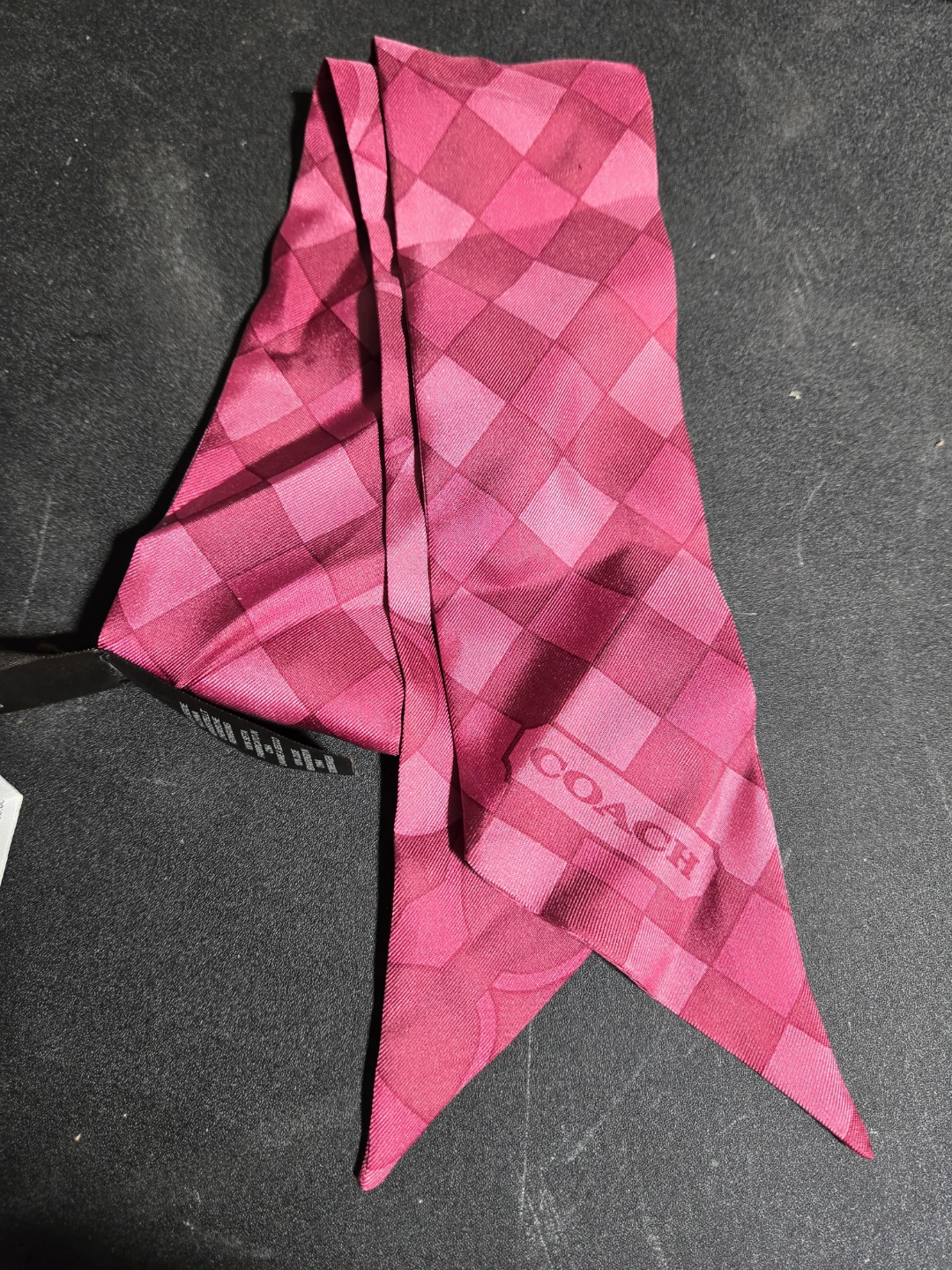 Coach PEY Dream C Pony Silk Scarf - Bordeaux