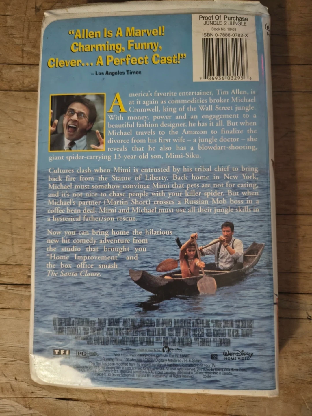 Disney's Jungle 2 Jungle VHS Movie - photo 2