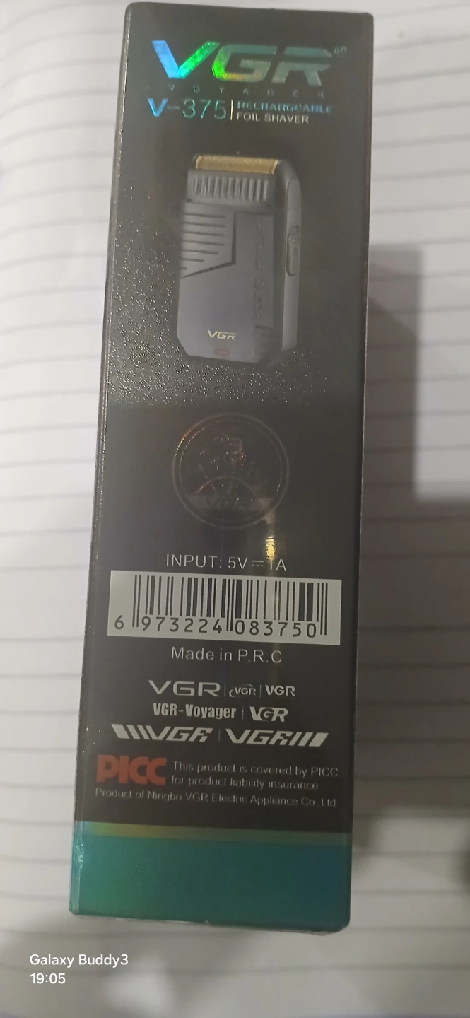 Shaving machine VGR V-375 Rechargeable Foil Shaver - photo 4