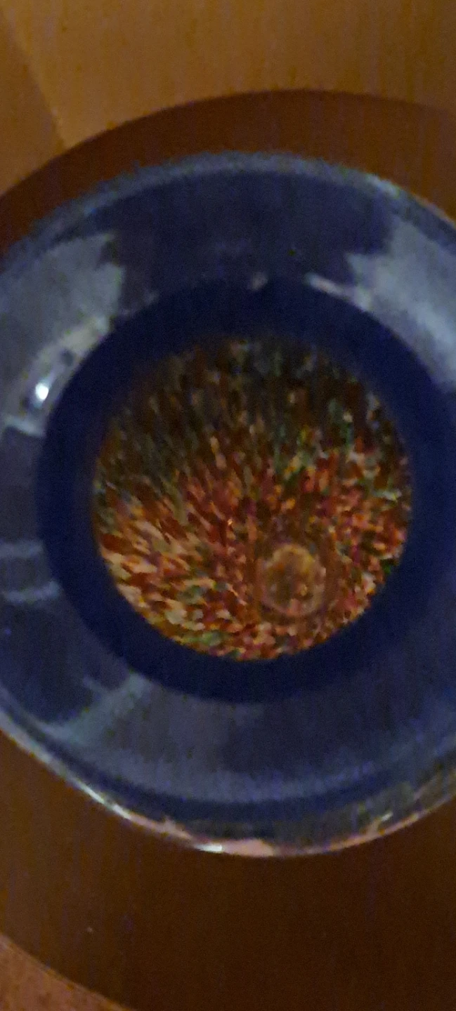 Decorative art glass vase - photo 3