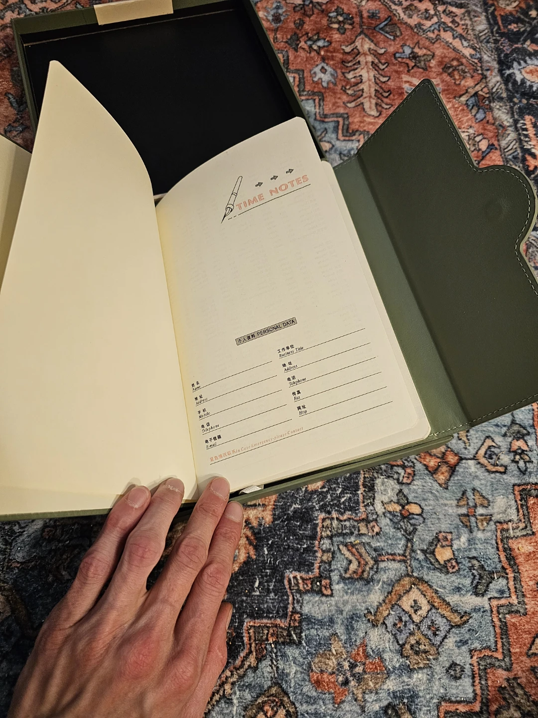 Time Notes Journal with Pen Set - photo 4