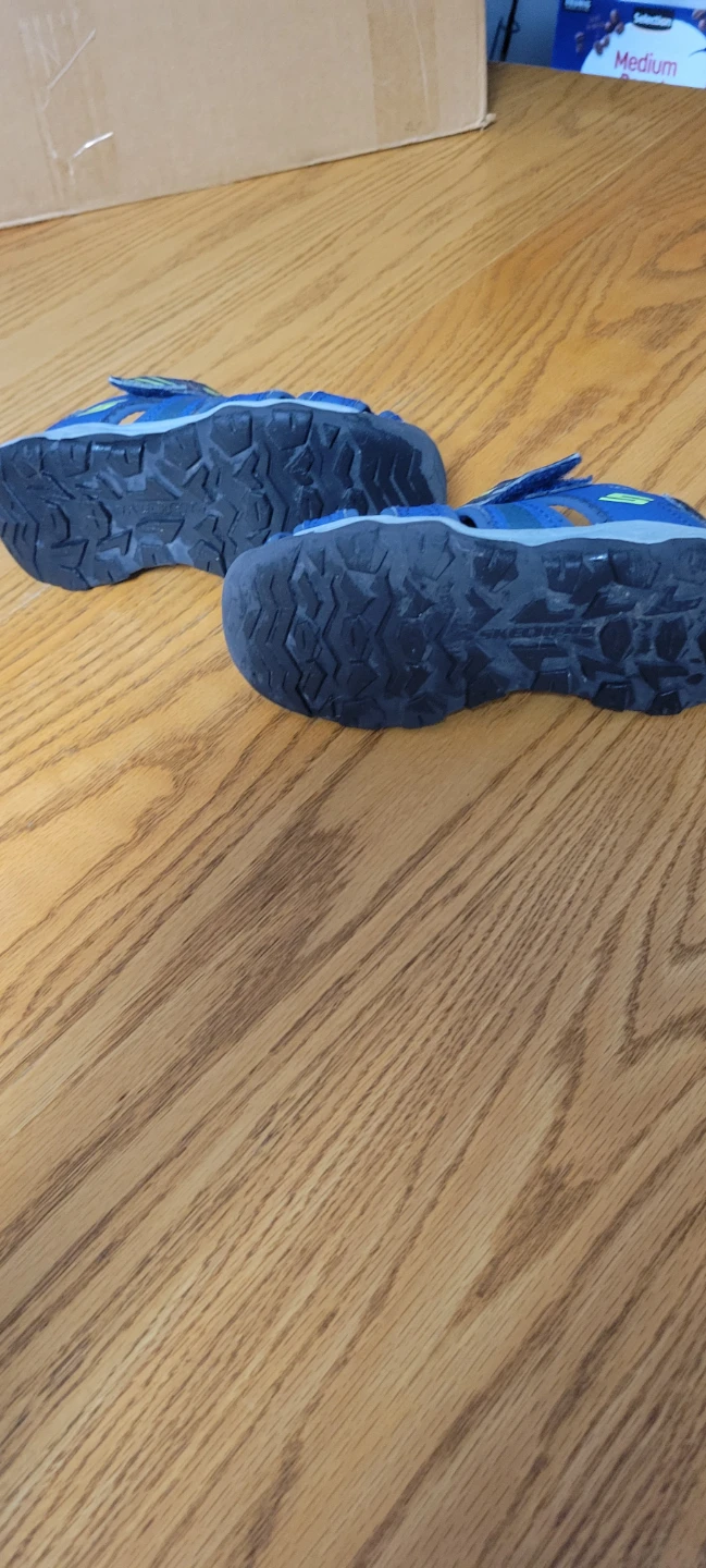 Skechers Boys Sandals Blue and Green - photo 5