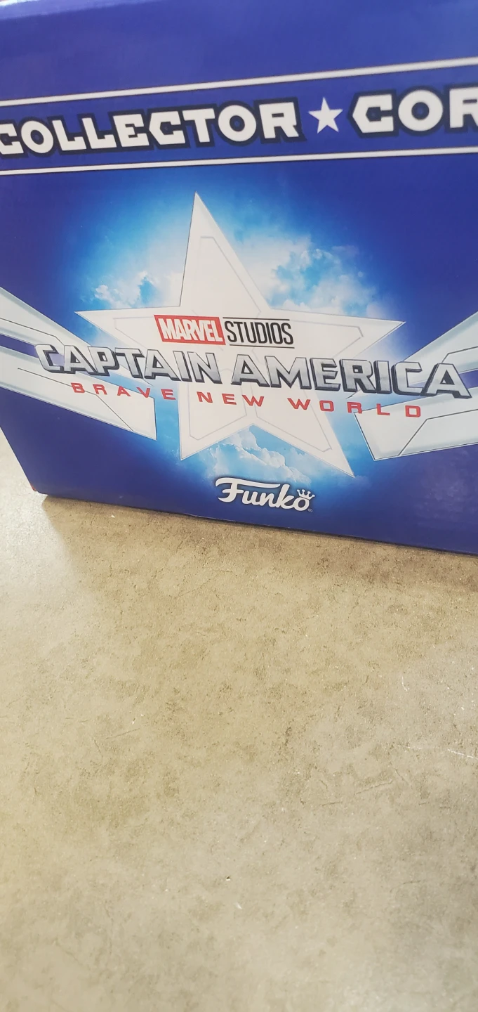 Marvel Collector Corps Captain America Brave New World Box - photo 2