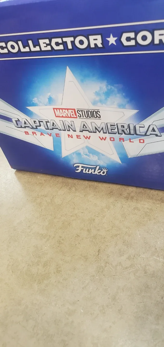 Marvel Collector Corps Captain America Brave New World Box - photo 2