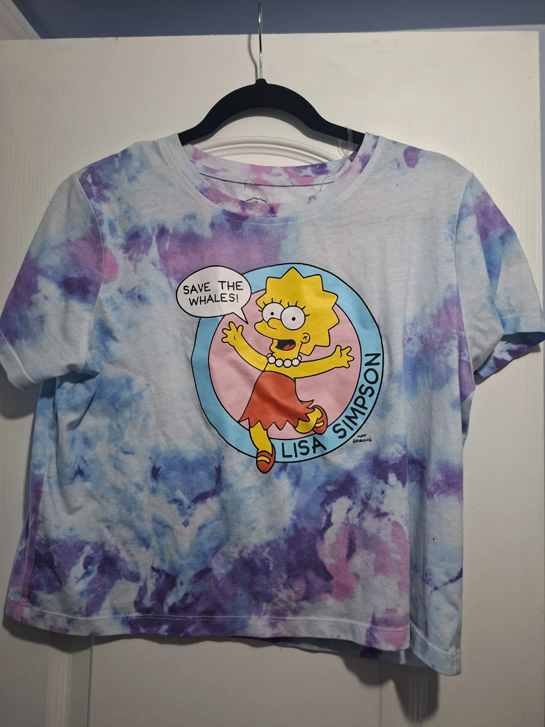 The Simpsons Lisa Simpson Tie-Dye T-Shirt