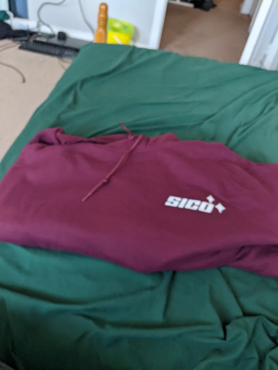 SICO Maroon Pullover Hoodie