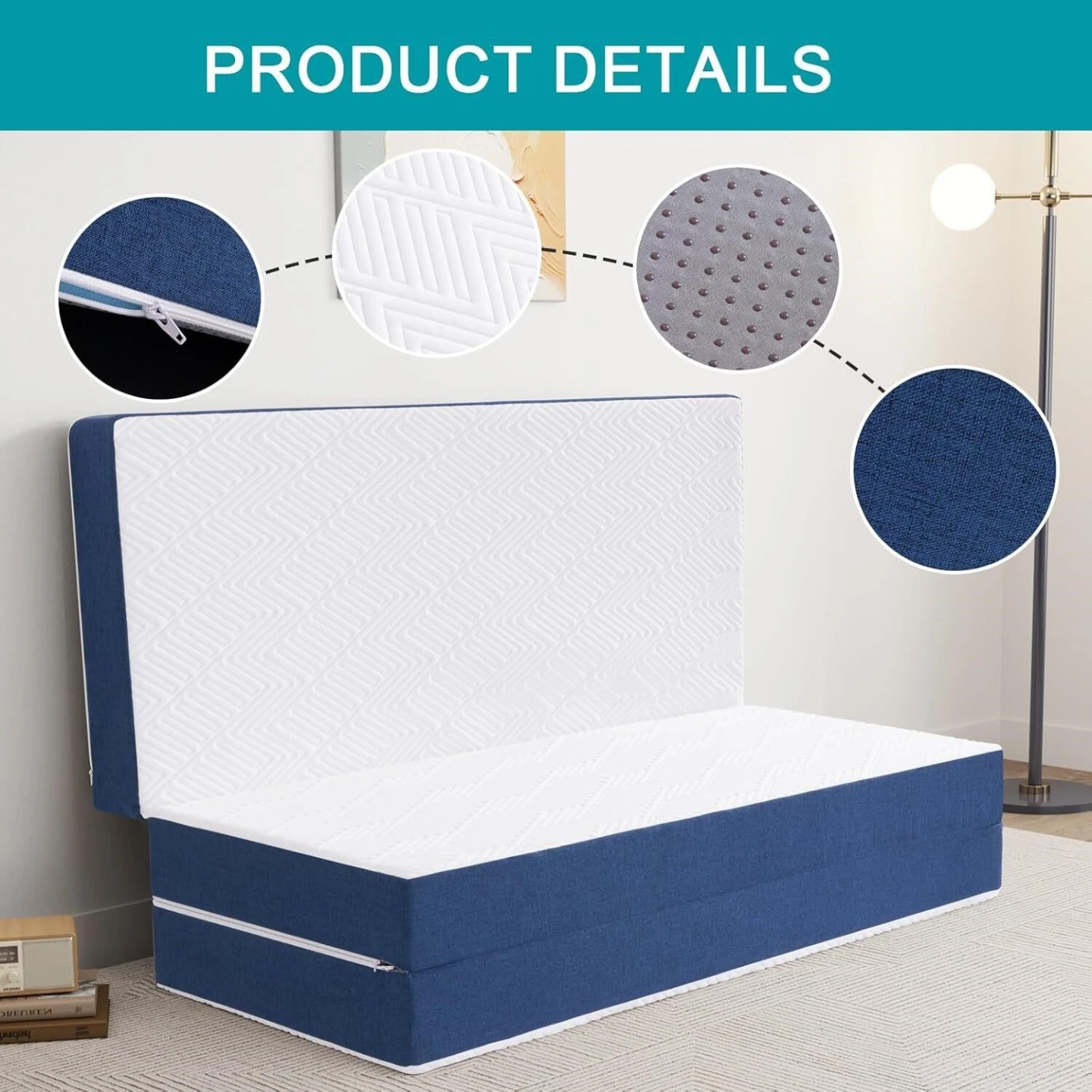 Folding Foam Mattress - photo 3