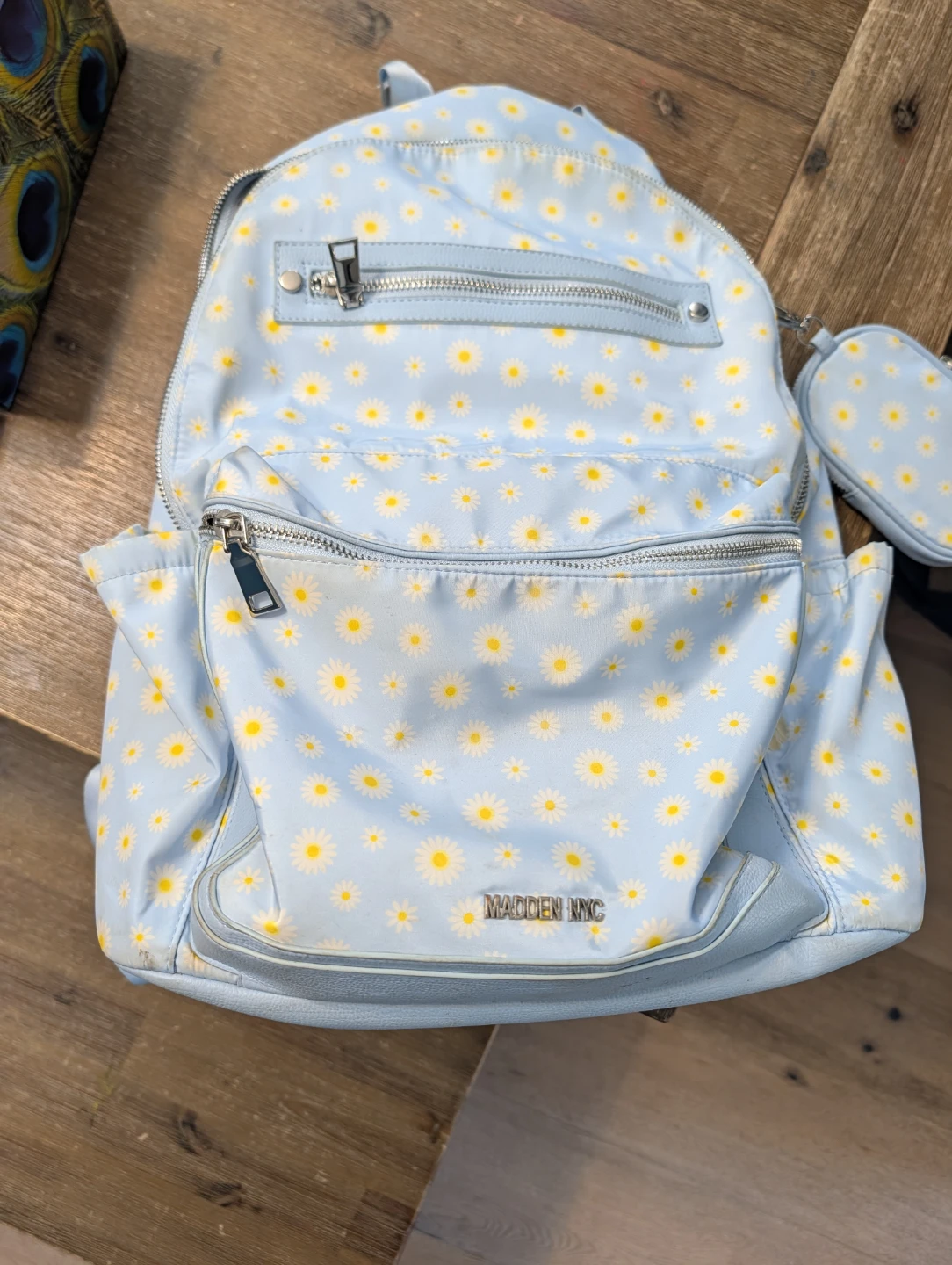 Daisy Print Backpack