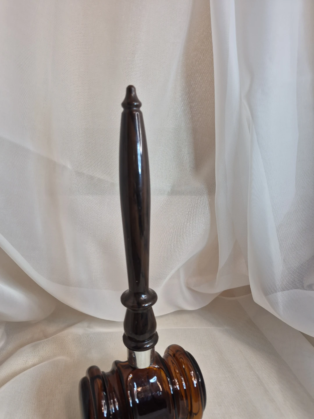 10" Vintage Avon Judges Gavel Mens Cologne Collectible Bottle - photo 3