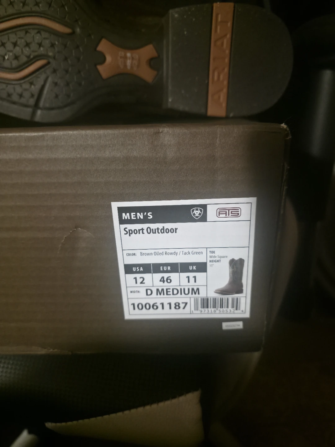Men's Ariat Sport Outdoor cowboy boots - photo 4