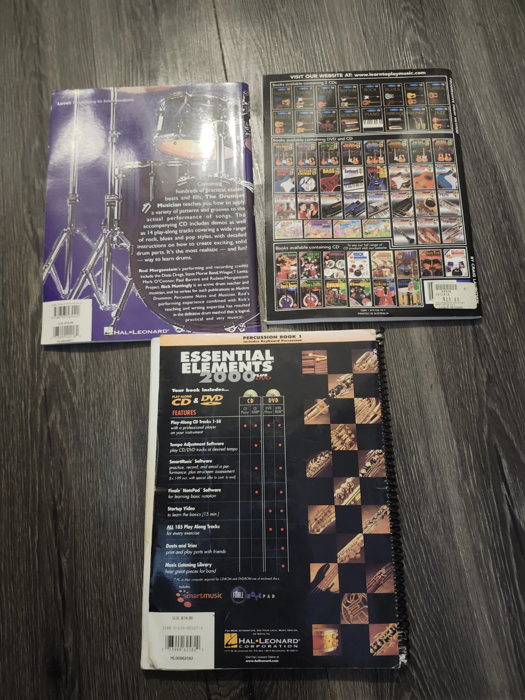 Set of 3 Drum Instruction Books - photo 2