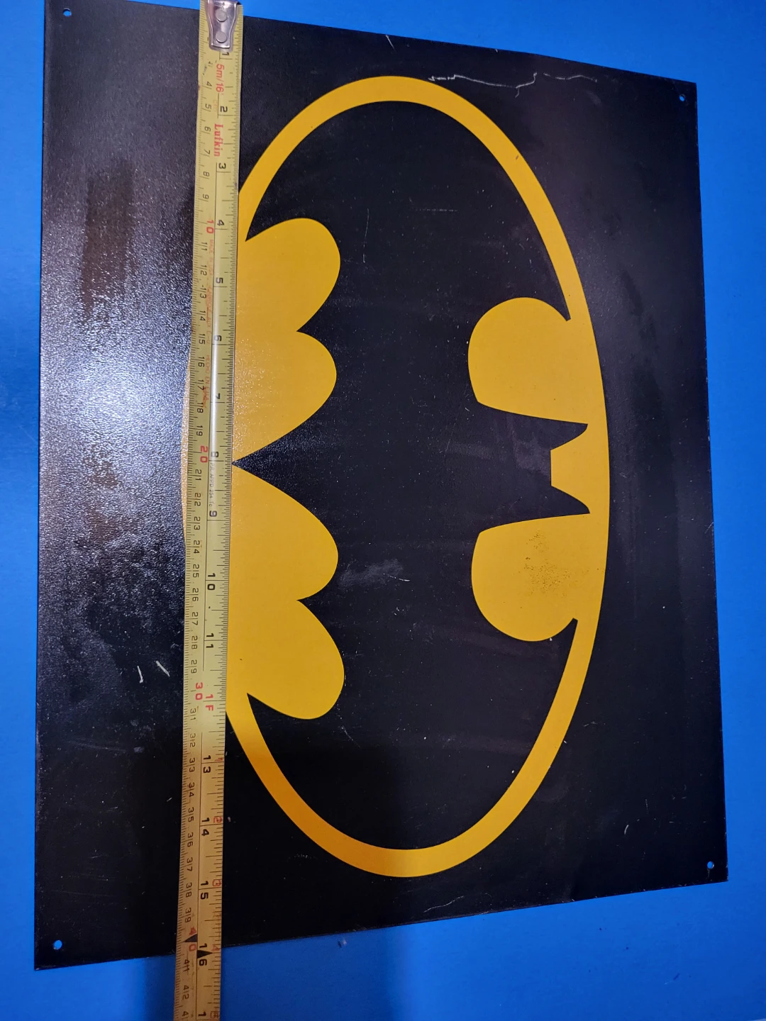 Batman Logo Metal Sign - photo 3