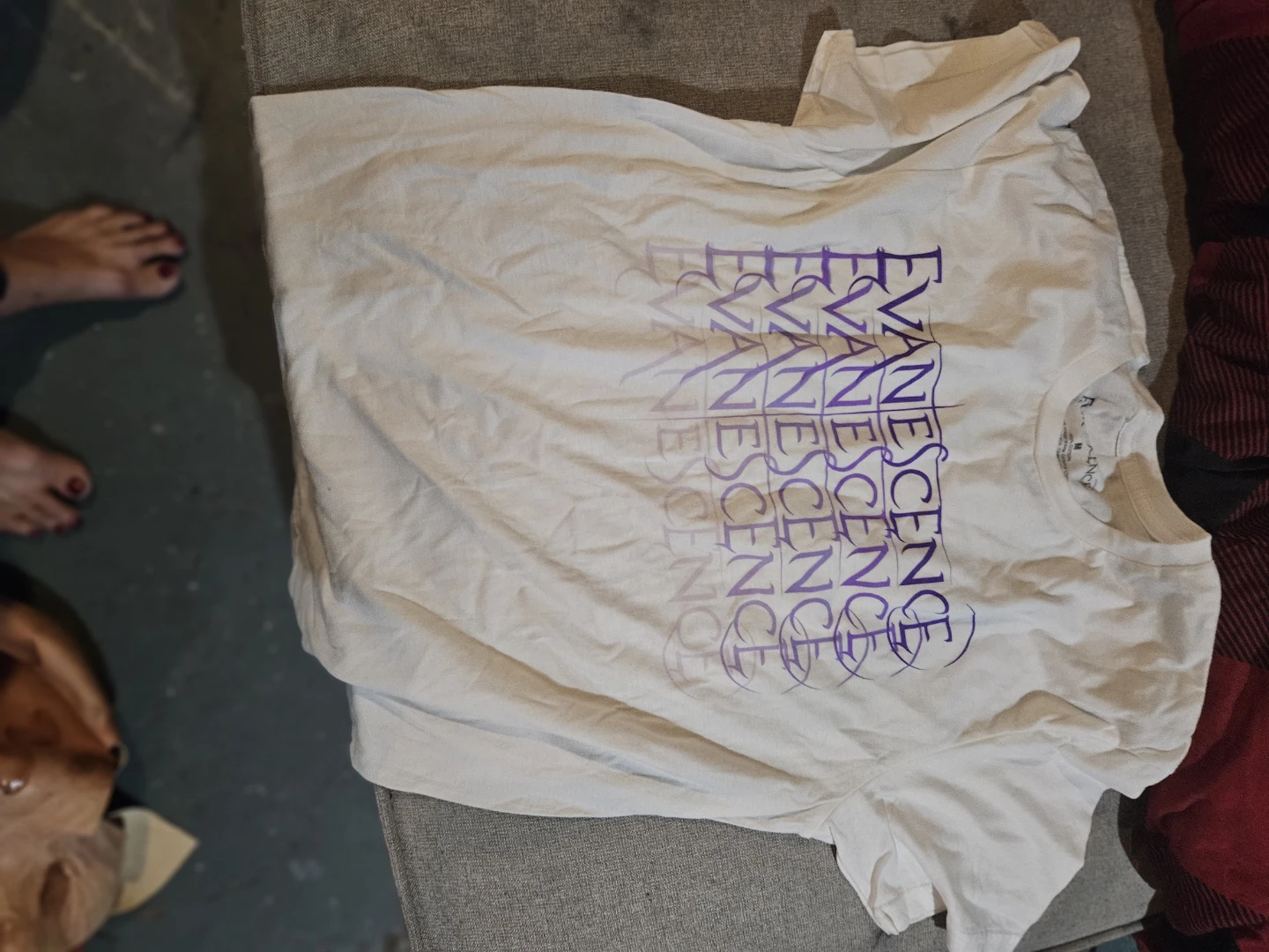 Evanescence White Graphic T-Shirt - photo 5