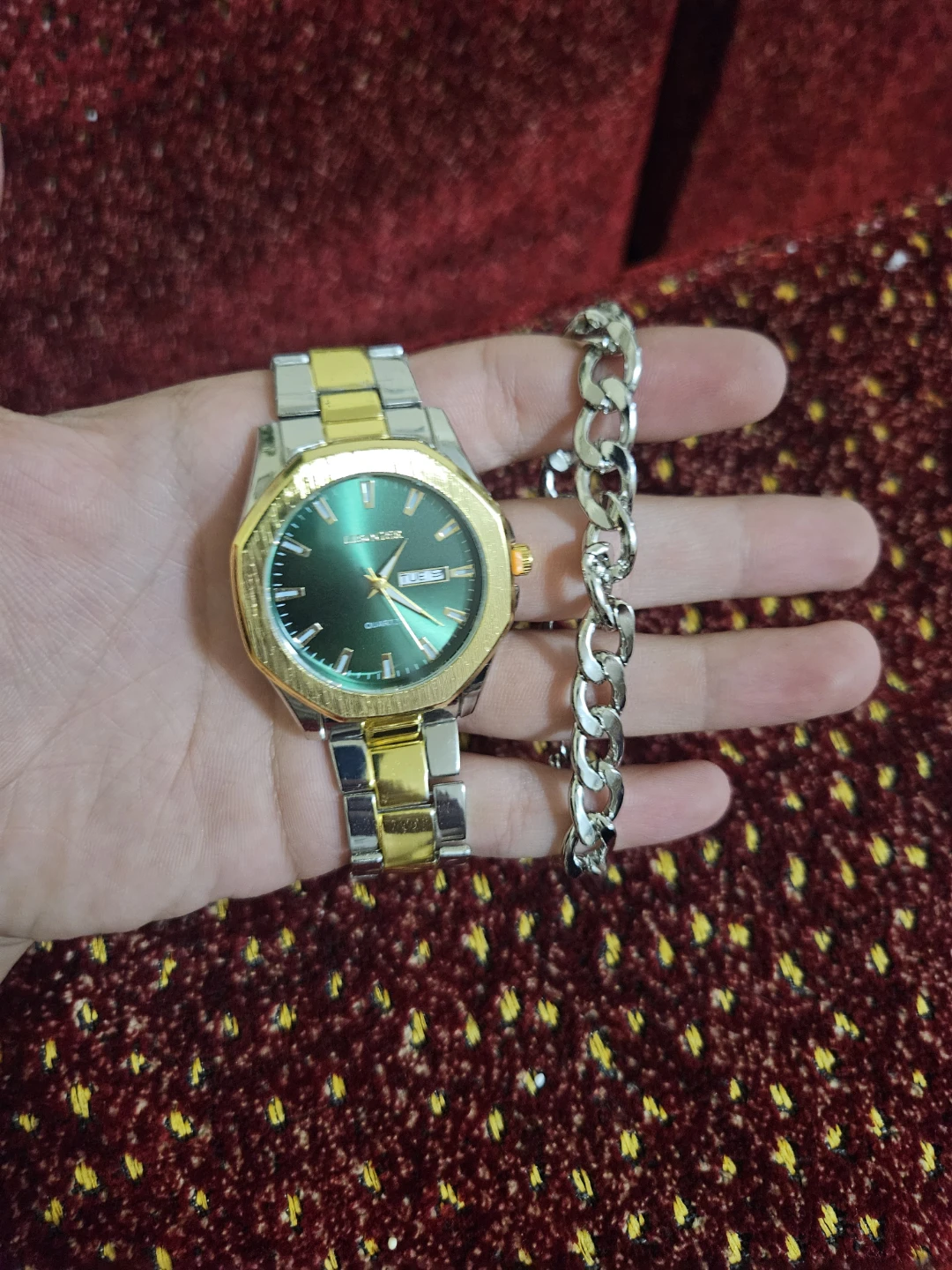 Two-Tone Quartz Watch - photo 4