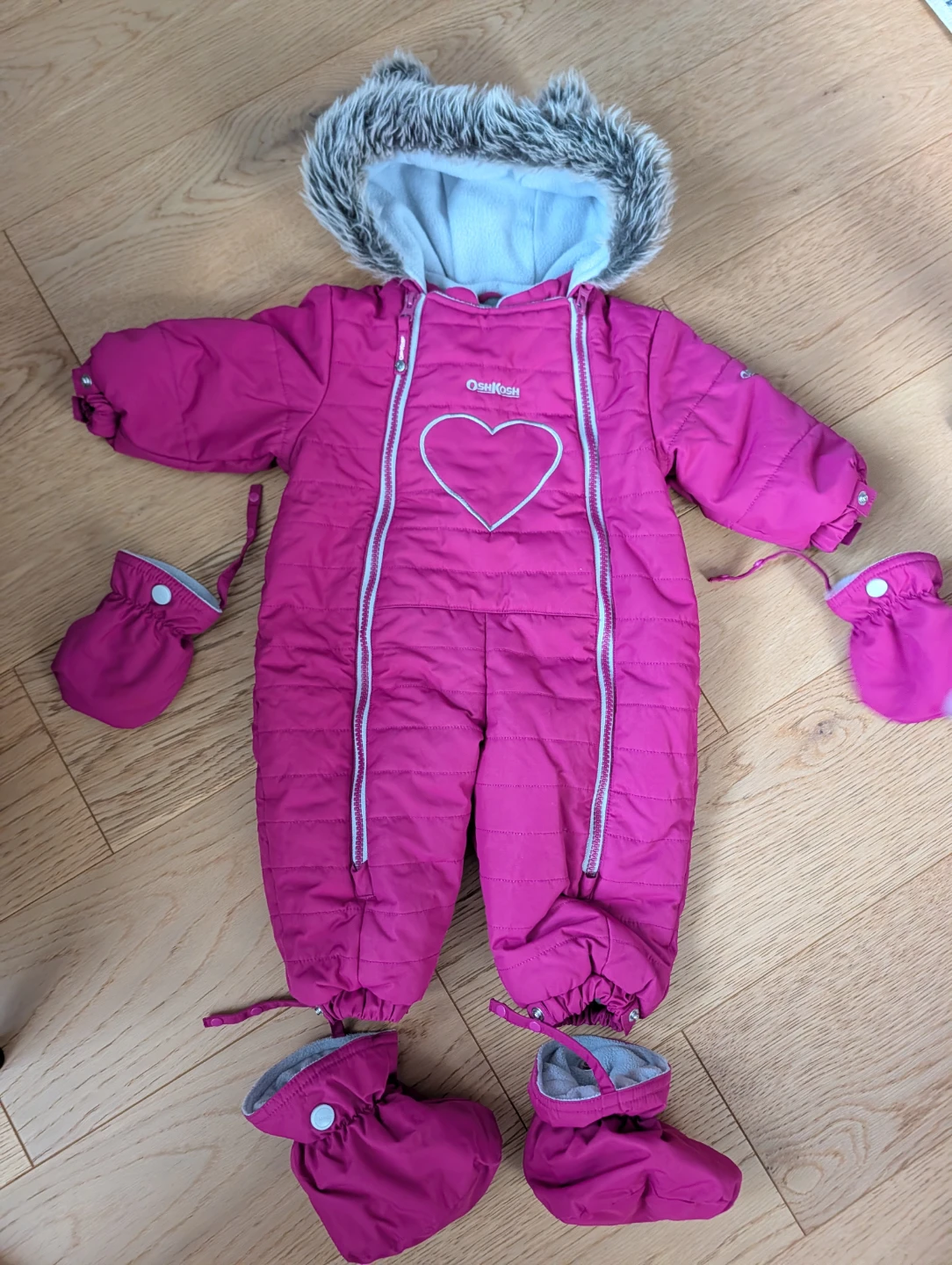 OshKosh B'gosh pink winter snowsuit