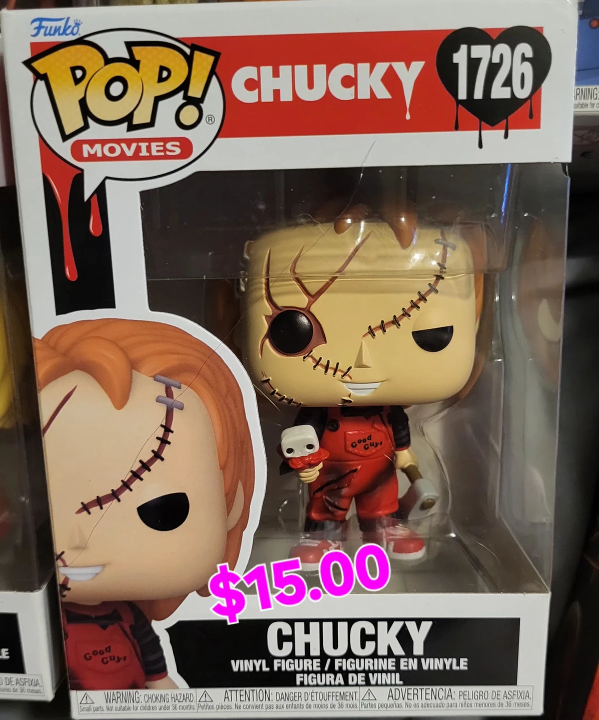 Funko Pop Movies Chucky and Tiffany Figures - photo 3