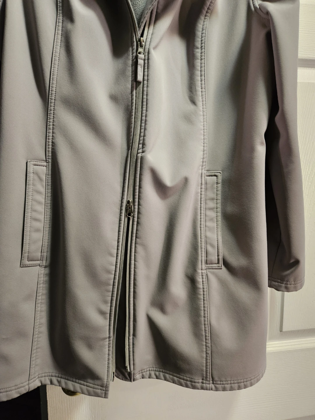 Grey Hooded Softshell Jacket - photo 3