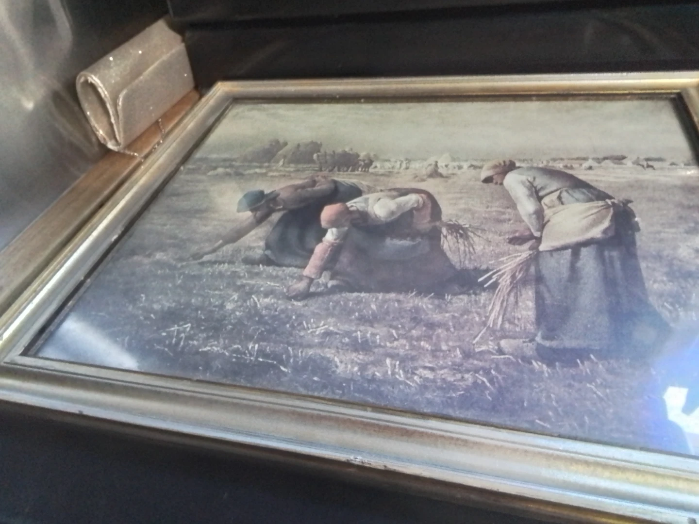 Vintage Framed Art Print "The Gleaners" by Jean-François Millet - photo 5