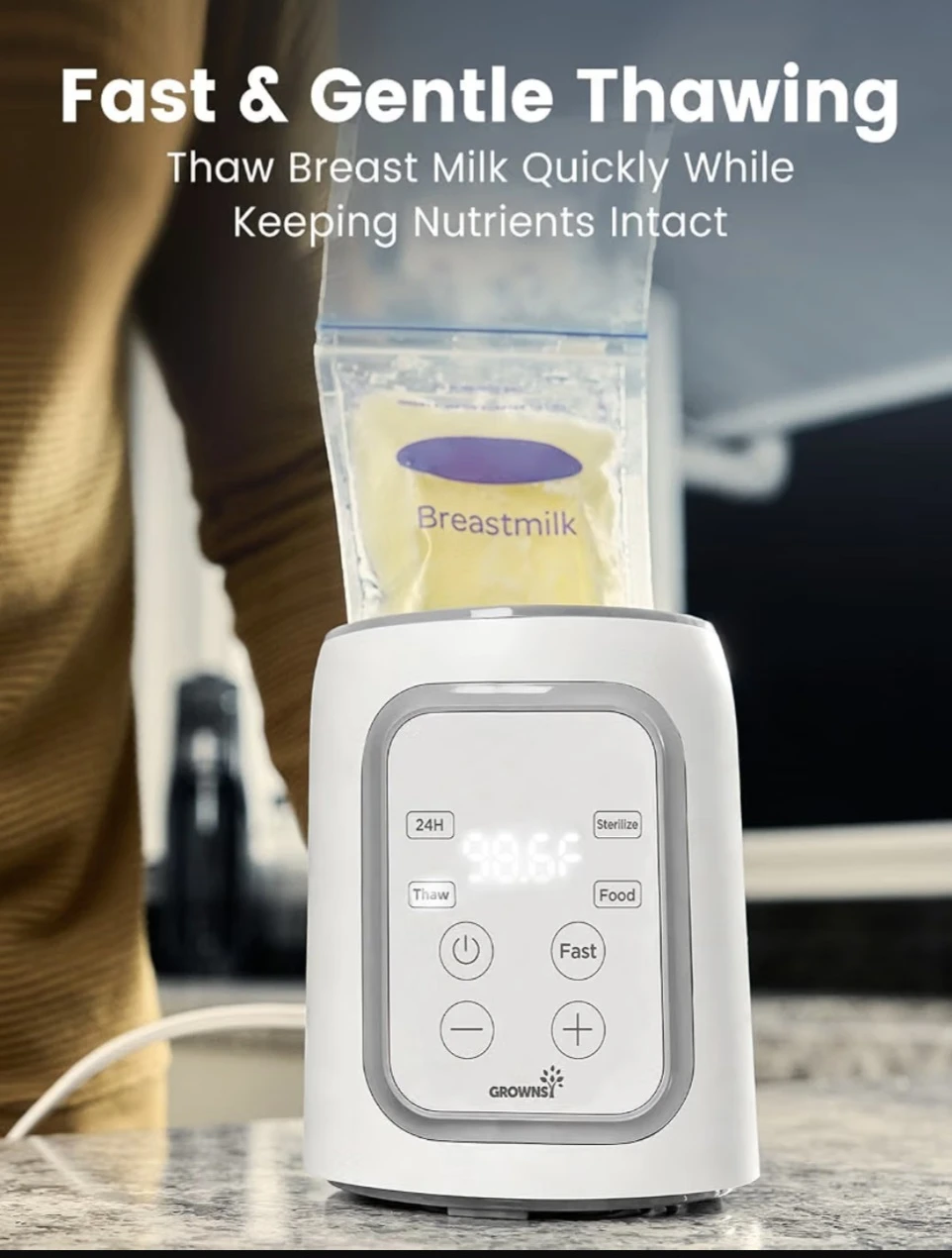 GROWNSY 8-in-1 Baby Bottle Warmer and Sterilizer - photo 4