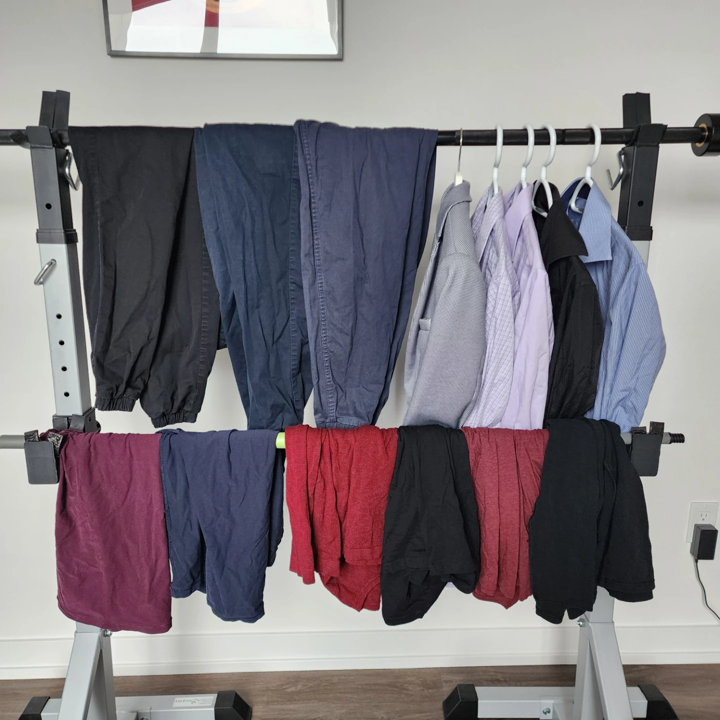 Man clothing items  size S