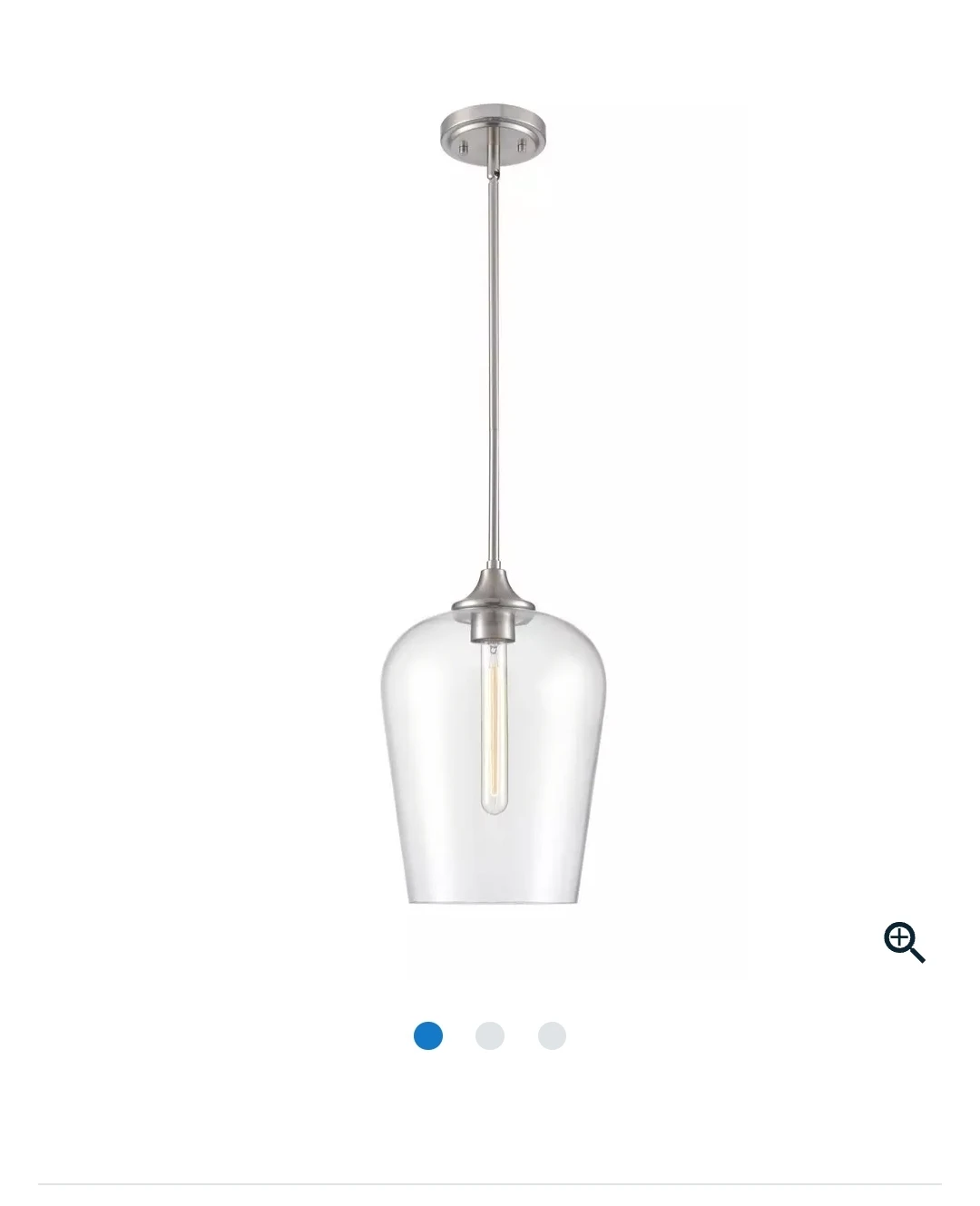 Millennium Lighting Ashford Pendant Light in Brushed Nickel - photo 3